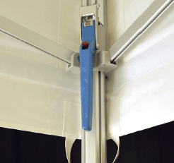 ZP locking levers on the frame leg
