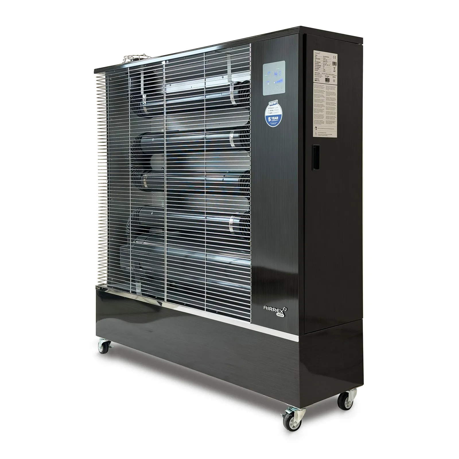 Airrex AH-900i diesel infrared heater, front view