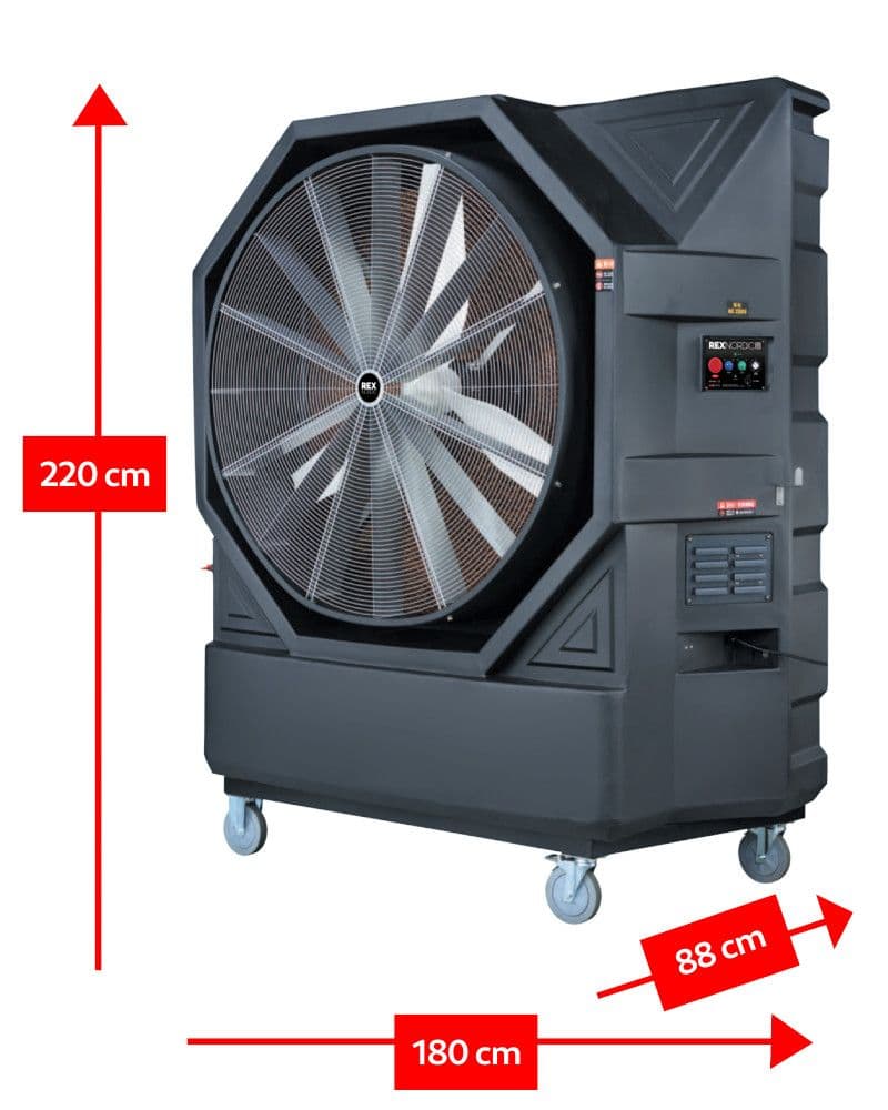 REX 48000 evaporative air cooler
